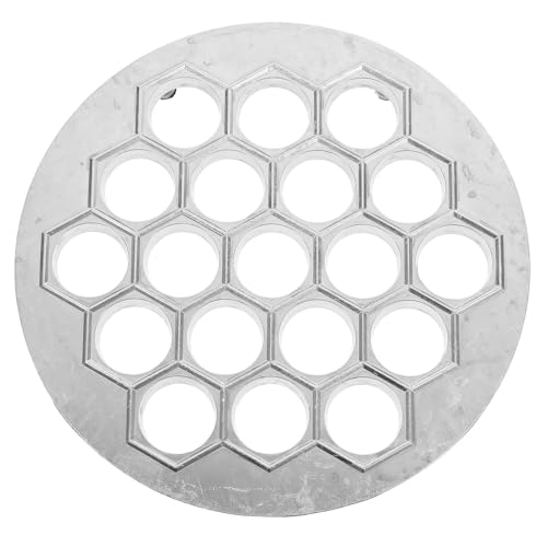 NUOBESTY Mehrloch Teigtaschenform aus Aluminiumlegierung Teigtaschenpresse für Ravioli und Wontons Schnelles Küchengerät für Familienessen und Partys