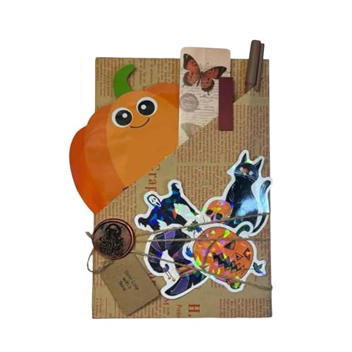Halloween-Geschenk – Hexen-Blind Date mit Buch-Set, gruselige Partygeschenkkarte, Strumpffüller, lustige Geschichte mit festlichem Überraschungsthema, perfektes saisonales Geschenk für