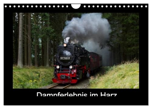 Dampferlebnis im Harz (Wandkalender 2026 DIN A4 quer), CALVENDO Monatskalender: Erleben Sie die Dampflokomotiven im Harz (CALVENDO Hobbys)