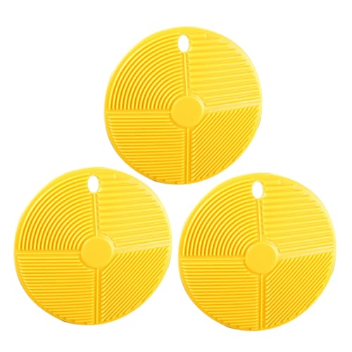 VALICLUD 3 STÜCKE 3 teiliges Teigbrett aus vielseitigem Pastabrett mit Struktur für hausgemachte Makkaroni und Nudeln Schnelles Formen und Textur für mehr Sauce Leicht zu reinigen für