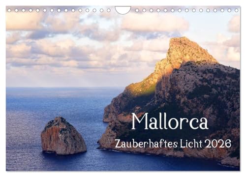 Mallorca Zauberhaftes Licht (Wandkalender 2026 DIN A4 quer), CALVENDO Monatskalender: Mallorcas stille Seite (CALVENDO Orte)