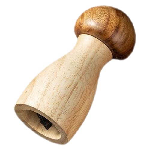Lurrose Salz und Pfeffermühle Pilzform Manuell Langlebiges Küchengewürz mit Glattem Mahlwerk für Salz und Pfeffer