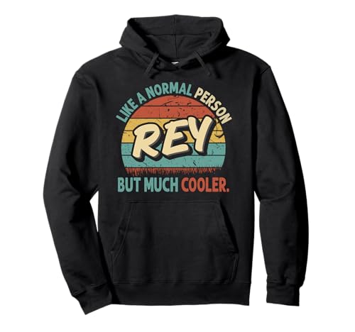 REY Wie eine normale Person, aber viel cooler, altmodisch Pullover Hoodie