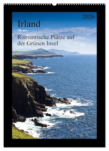 Irland - Romantische Plätze auf der Grünen Insel (Wandkalender 2026 DIN A2 hoch), CALVENDO Monatskalender: Mystik, Schönheit und Sehnsucht erleben! (CALVENDO Natur)