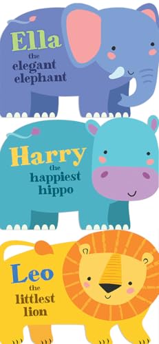 Geformtes Brettbuch, 3 Stück, Dschungeltiere 0297