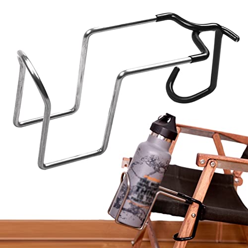 Campinghaken | Becher Halter für Edelstahl,Rostfest, Rutschfest, tragbare Outdoor-Ausrüstung für Outdoor-Aktivitäten, Angeln, Camping Jpsdows