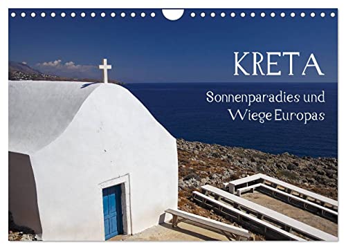 Kreta - Sonnenparadies und Wiege Europas (Wandkalender 2026 DIN A4 quer), CALVENDO Monatskalender: Die zahlreichen Facetten Kretas dokumentiert in zwölf außergewöhnlichen Fotografien. (CALVENDO Natur)