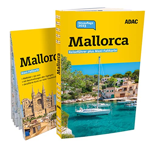 ADAC Reiseführer plus Mallorca: Mit Maxi-Faltkarte und praktischer Spiralbindung