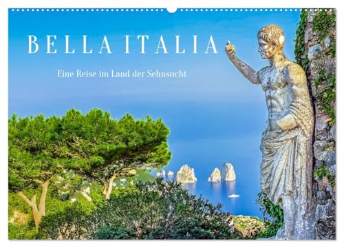 Bella Italia - Eine Reise im Land der Sehnsucht (Wandkalender 2026 DIN A2 quer), CALVENDO Monatskalender: Eine Reise durch Landschaften und Städte ... Norden Italiens und Sizilien. (CALVENDO Orte)