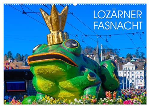 Lozärner Fasnacht (Wandkalender 2026 DIN A2 quer), CALVENDO Monatskalender