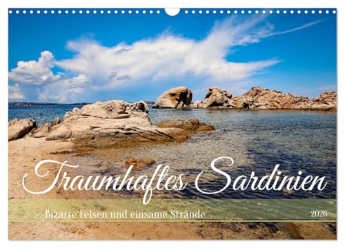 Traumhaftes Sardinien (Wandkalender 2026 DIN A3 quer), CALVENDO Monatskalender