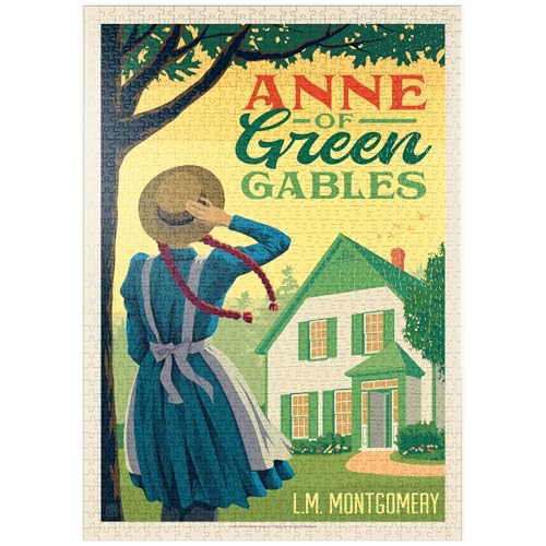 MyPuzzle Anne of Green Gables: Lucy Maud Montgomery - Premium 1000 Teile Puzzle - MyPuzzle Sonderkollektion von Anderson Design Group