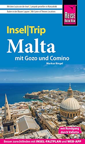 Reise Know-How InselTrip Malta mit Gozo und Comino: Reiseführer mit Insel-Faltplan und kostenloser Web-App