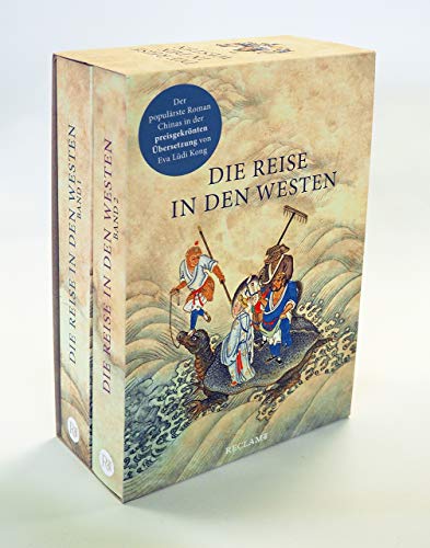 Die Reise in den Westen. Ein klassischer chinesischer Roman: Zwei Bände im offenen Schuber. Mit 100 Holzschnitten nach alten Ausgaben