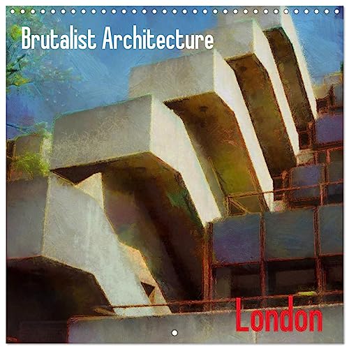 Brutalist Architecture of London (Wall Calendar 2026 12' x 24' / 30 x 60 cm (open)) CALVENDO 12 Month Wall Calendar