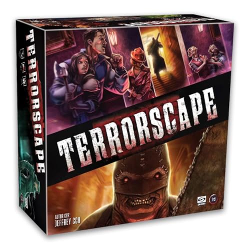 Ice Makes Terrorscape | Hide and Seek Strategy Board Game for Teens and Adults, 2–4 Players, 30–45 Minutes, Ages 14+, English