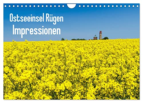Ostseeinsel Rügen Impressionen (Wandkalender 2026 DIN A4 quer), CALVENDO Monatskalender: Unternehmen sie eine Reise auf Deutschlands größte Insel. (CALVENDO Orte)