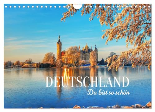 DEUTSCHLAND. Du bist so schön (Wandkalender 2026 DIN A4 quer), CALVENDO Monatskalender