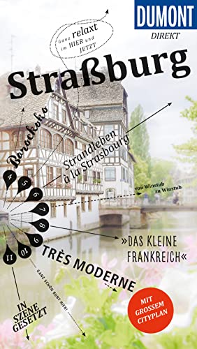 DUMONT direkt Reiseführer Straßburg: Mit großem Cityplan