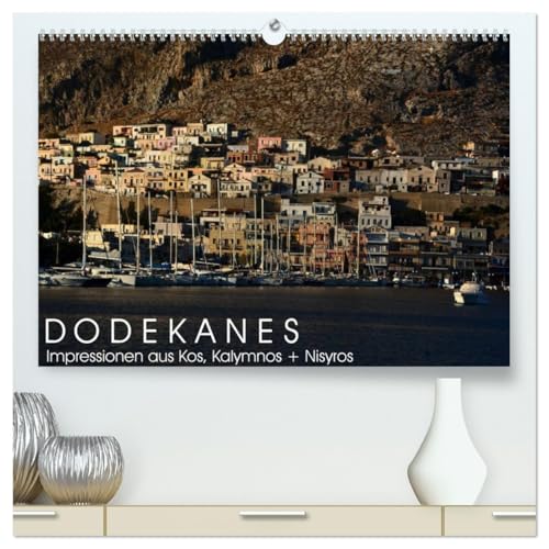 Dodekanes - Impressionen aus Kos, Kalymnos und Nisyros (hochwertiger Premium Wandkalender 2026 DIN A2 quer), Kunstdruck in Hochglanz: Inselhüpfen in der Ägais (CALVENDO Orte)