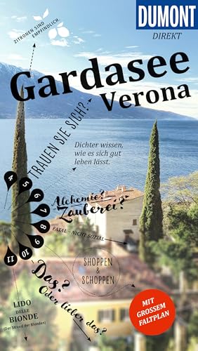 DUMONT direkt Reiseführer Gardasee, Verona: Mit großem Faltplan