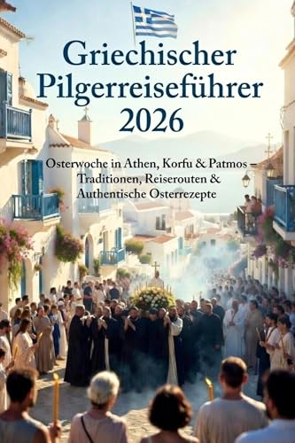 Griechischer Pilgerreiseführer 2026 : Osterwoche in Athen, Korfu & Patmos – Traditionen, Reiserouten & Authentische Osterrezepte
