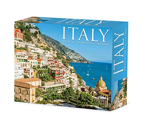 Italy 2024 6.2 X 5.4 Box Calendar