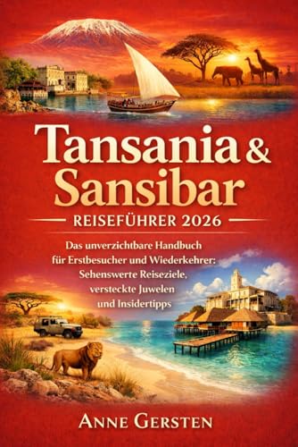 Tansania & Sansibar Reiseführer 2026: Das unverzichtbare Handbuch für Erstbesucher und Wiederkehrer: Sehenswerte Reiseziele, versteckte Juwelen und Insidertipps