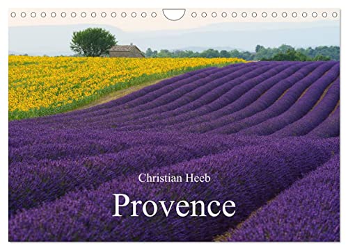 Provence von Christian Heeb (Wandkalender 2026 DIN A4 quer), CALVENDO Monatskalender: Beeindruckende Landschafts Fotografien von der Provence in Frankreich von Christian Heeb (CALVENDO Natur)