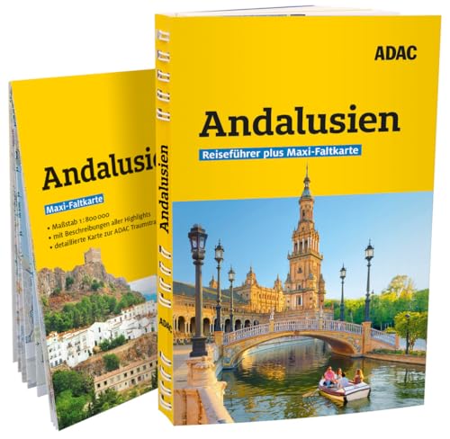 ADAC Reiseführer plus Andalusien: Mit Maxi-Faltkarte und praktischer Spiralbindung