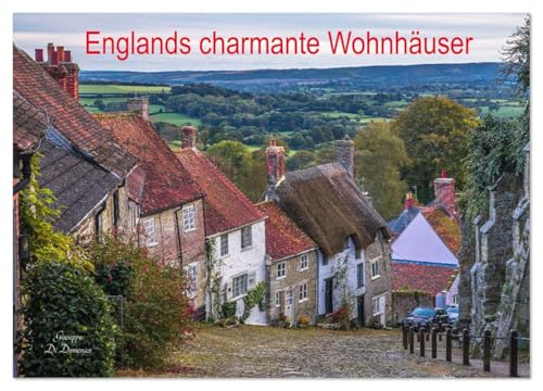 Englands charmante Wohnhäuser (Wandkalender 2026 DIN A2 quer), CALVENDO Monatskalender: My home is my castle - Wohnhäuser in England (CALVENDO Orte)
