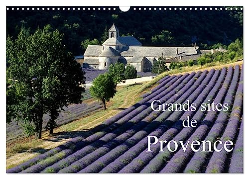 Grands sites de Provence (Wandkalender 2025 DIN A3 quer), CALVENDO Monatskalender