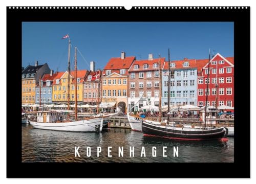 Kopenhagen (Wandkalender 2025 DIN A2 quer), CALVENDO Monatskalender