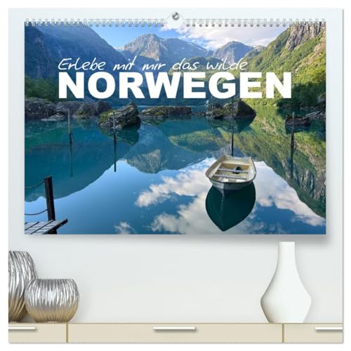 Erlebe mit mir das wilde Norwegen (hochwertiger Premium Wandkalender 2026 DIN A2 quer), Kunstdruck in Hochglanz: Unterwegs im Land der Trolle (CALVENDO Natur)