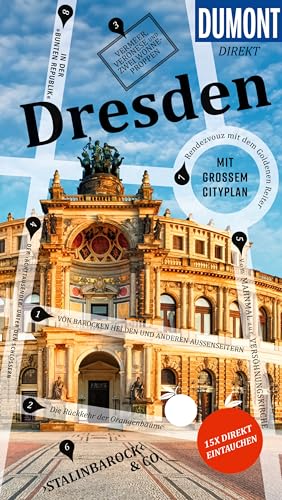 DUMONT direkt Reiseführer Dresden: Mit großem Cityplan