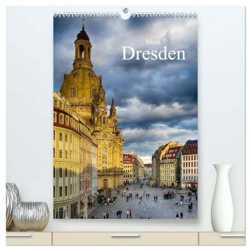 Mein Dresden (hochwertiger Premium Wandkalender 2026 DIN A2 hoch), Kunstdruck in Hochglanz: Der Kalender 'Mein Dresden' zeigt wundervolle Bilder der ... des Fotografen Dirk Meutzner. (CALVENDO Orte)