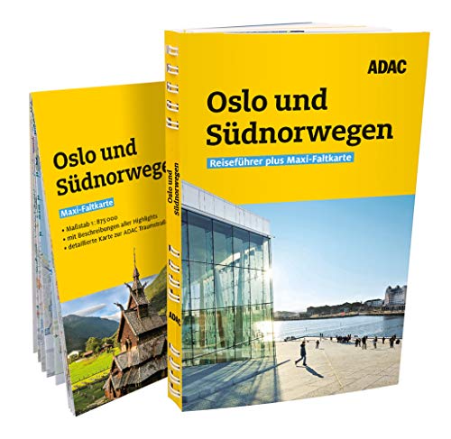 ADAC Reiseführer plus Oslo und Südnorwegen: Mit Maxi-Faltkarte und praktischer Spiralbindung