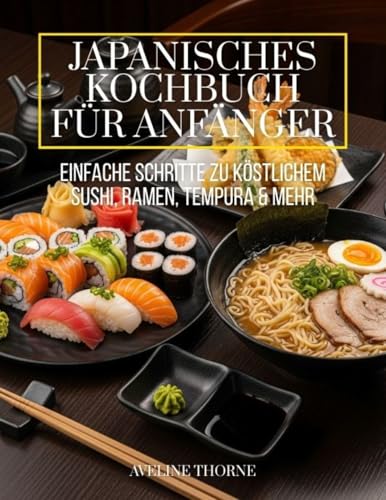 Japanisches Kochbuch für Anfänger: Einfache Schritte zu köstlichem Sushi, Ramen, Tempura & mehr