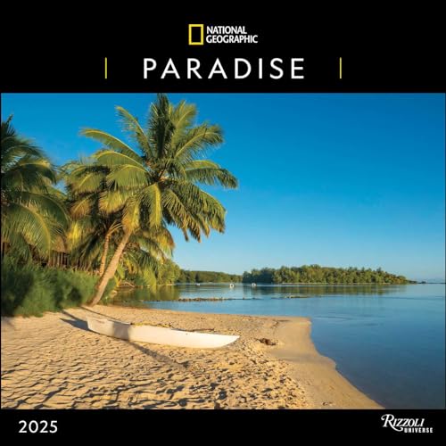 National Geographic: Paradise 2025 Wall Calendar