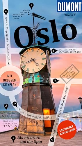 DUMONT direkt Reiseführer Oslo: Mit großem Cityplan