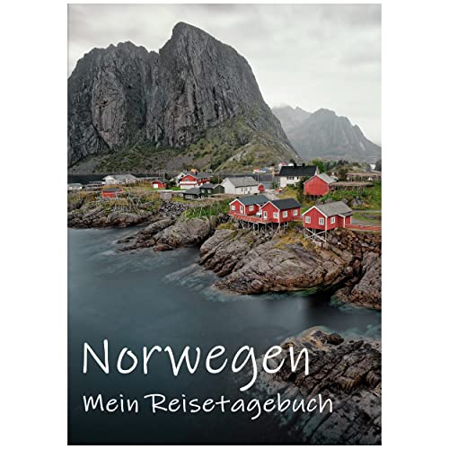 Reisetagebuch Norwegen zum Selberschreiben | Tagebuch mit viel Abwechslung, spannenden Aufgaben, tollen Fotos uvm. | gestalte deinen individuellen Reiseführer für Skandinavien | Calmondo