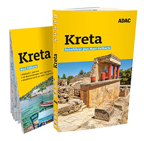 ADAC Reiseführer plus Kreta: Mit Maxi-Faltkarte und praktischer Spiralbindung