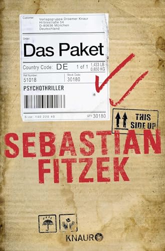 Das Paket: Psychothriller | SPIEGEL Bestseller Platz 1 | 'Sebastian Fitzek hat ein Paket gepackt, das es in sich hat: eine irre Story, Grusel und Spannung bis zur letzten Zeile.' dpa