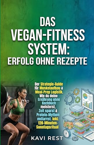 Das Vegan-Fitness System: Erfolg ohne Rezepte: Der Strategie-Guide für Muskelaufbau & Meal-Prep Logistik. Wie du deine Ernährung ohne Kochbuch meisterst, Zeit sparst & Protein-Mythen entlarvst