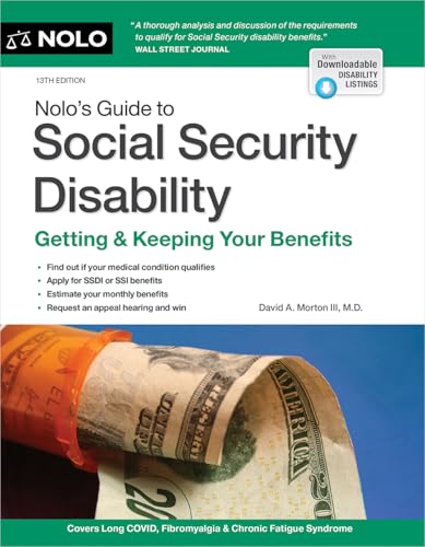 Nolo's Guide to Social Security Disability: Getting & Keeping Your Benefits (English Edition)