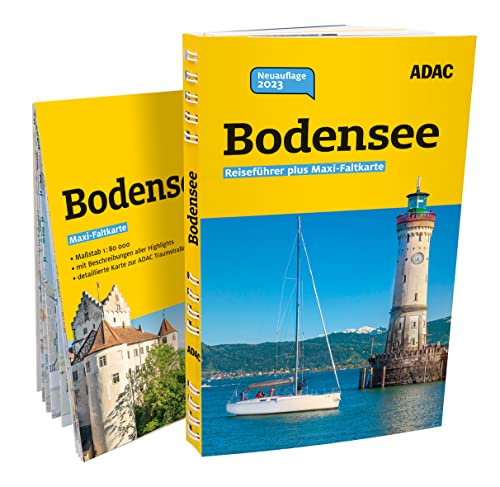 ADAC Reiseführer plus Bodensee: Mit Maxi-Faltkarte und praktischer Spiralbindung