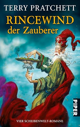 Rincewind, der Zauberer (Scheibenwelt ?): Vier Scheibenwelt-Romane (Die Farben der Magie . Das Licht der Phantasie . Der Zauberhut . Eric) | Der Fantasy-Sammelband - witziger High Fantasy-Klassiker