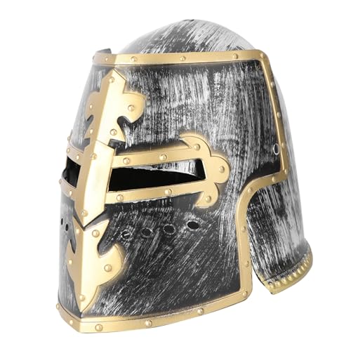 Hohopeti Roman Helm Kostümhut Leichtes Tragbares Partyzubehör für Theater Halloween Fest Dekoration