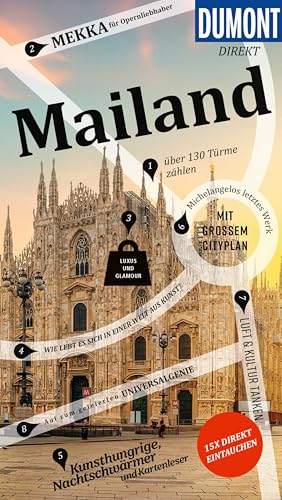 DUMONT direkt Reiseführer Mailand: Mit großem Cityplan