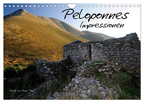 Peloponnes Impressionen / 2026 (Wandkalender 2026 DIN A4 quer), CALVENDO Monatskalender: Bildern von Natur und Landschaft des Peloponnes (CALVENDO Orte)